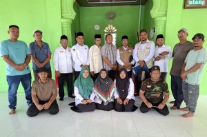 Kementerian Agama Kabupaten Aceh Utara Lakukan Pengukuran Arah Kiblat di Masjid Al Muhajirin Cot Girek 🧭