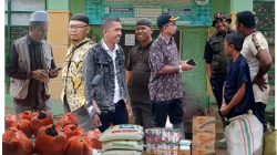 Sinergi Kemanusiaan: Kemenag Aceh Besar, Kasie Haji dan Umrah Kemenag Aceh Utara, dan Kepala KUA Langkahan Salurkan Bantuan