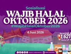 TIM PELAKSANA WHO 2026 ACEH UTARA LAKSANAKAN SOSIALISASI WAJIB HALAL 2026 SECARA SERENTAK
